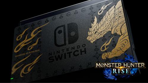 任天堂推出魔物獵人崛起特別版Switch主機組合