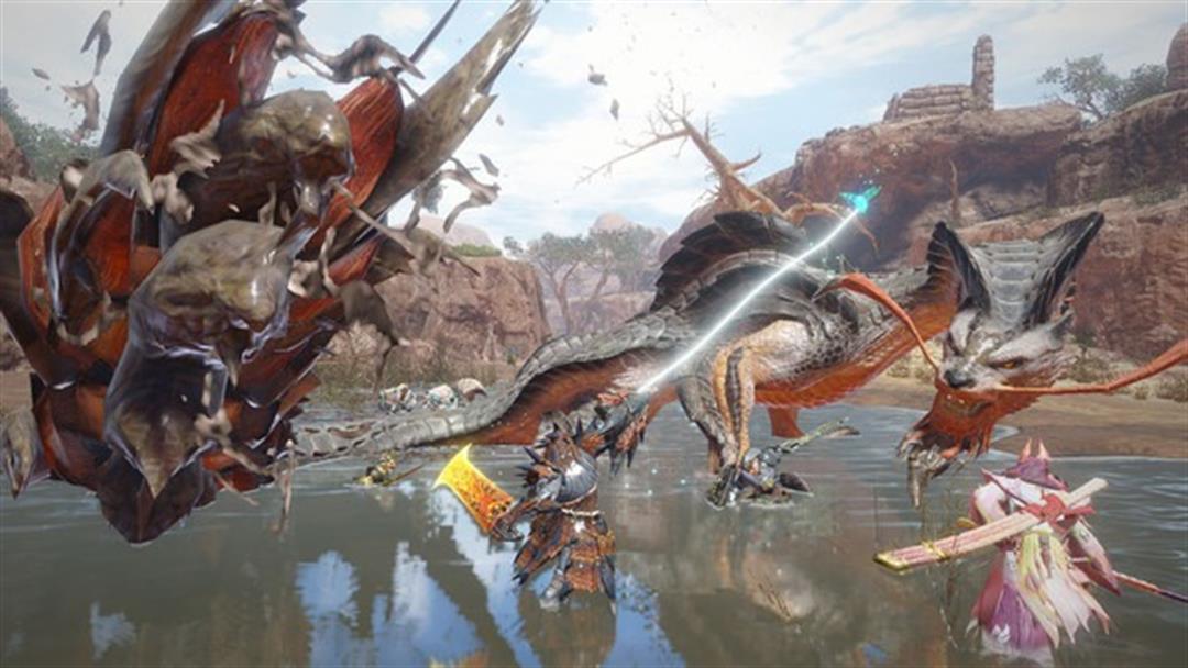 《魔物獵人崛起》遊戲畫面