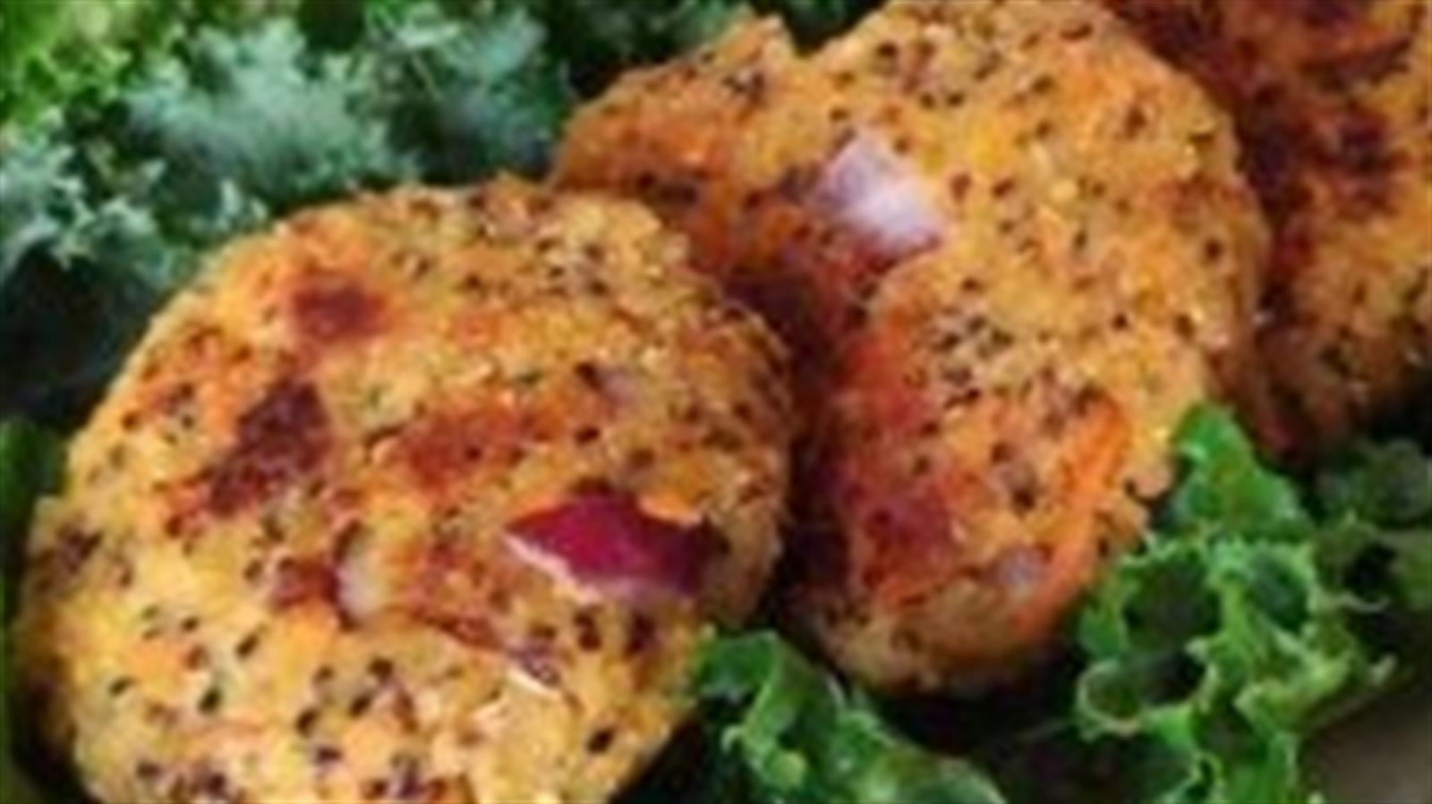 健康食譜 藜麥素漢堡扒